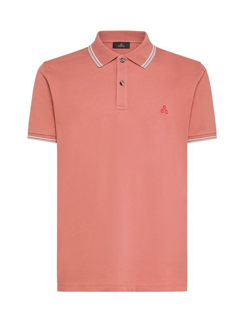 Polo salmone in cotone Peuterey | NEWMEDINILLASTR460