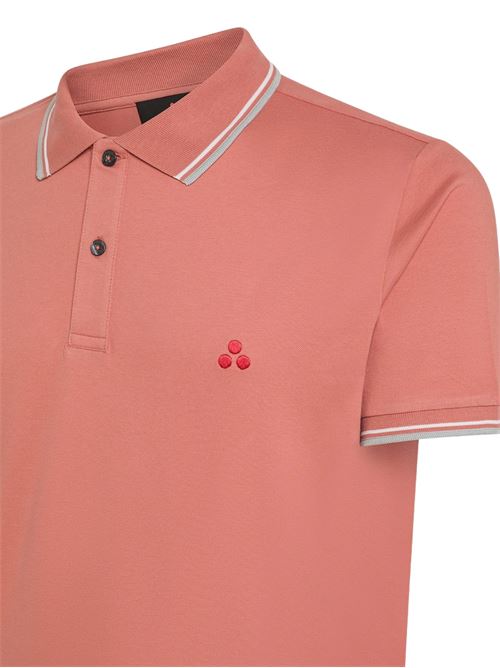 Polo salmone in cotone Peuterey | NEWMEDINILLASTR460