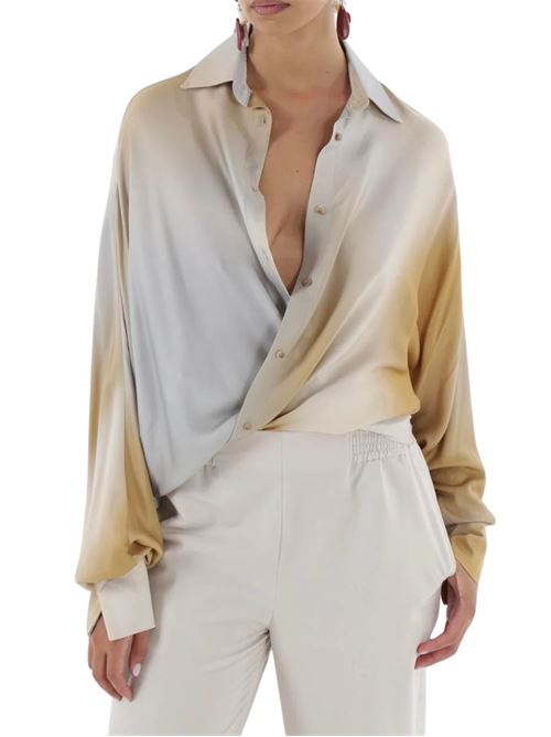 Camicia donna tortora Shiki | CEDRAU