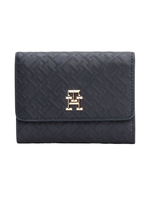 Portafoglio blu in pelle Tommy Hilfiger | Portafogli | AW0AW17257DW6