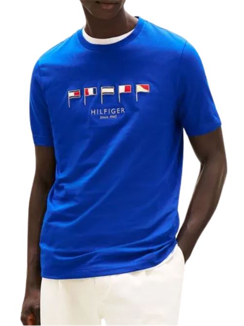 T-shirt con bandiere Tommy Hilfiger Tommy Hilfiger | T-shirt | MW0MW38616D03