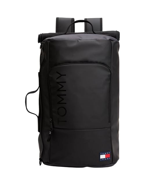 Borsa porta computer nera in poliuretano Tommy Jeans | Borse da lavoro | AM0AM13272BDS