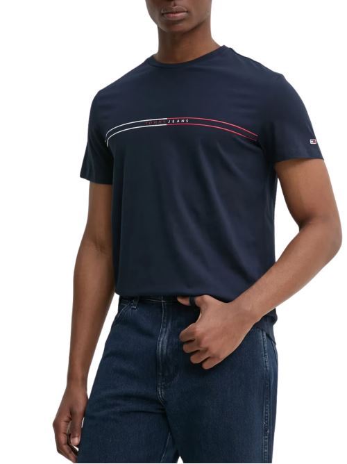 T-shirt blu in cotone Tommy Jeans | T-shirt | DM0DM20779C1G