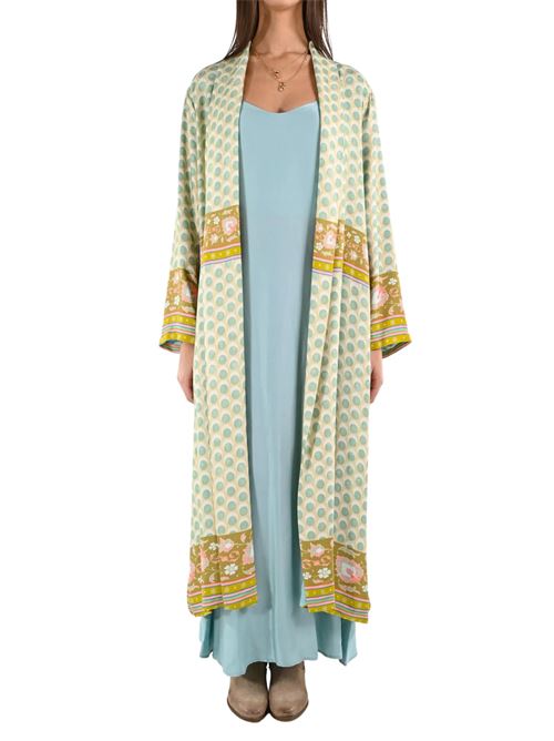 Kimono celeste in viscosa WU'SIDE | 252681