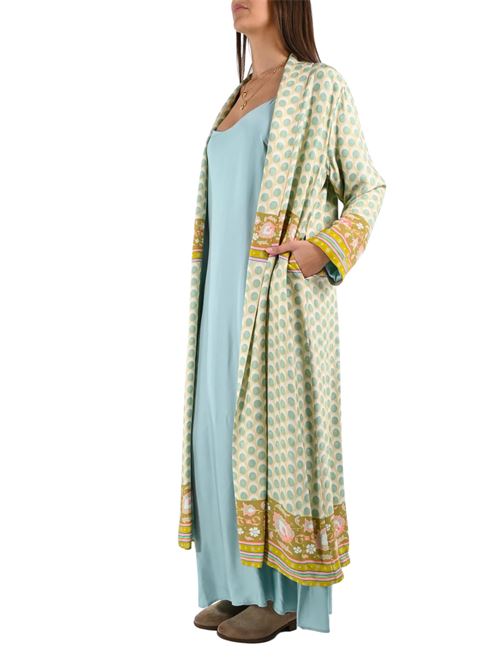 Kimono celeste in viscosa WU'SIDE | 252681