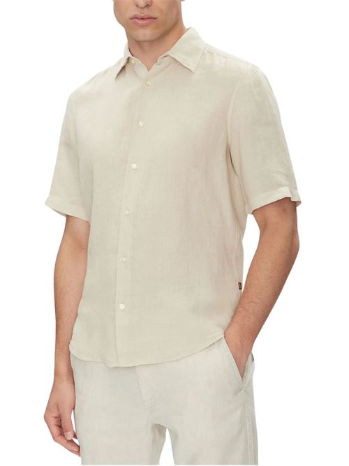 Camicia in lino Boss Orange | Camicie | 50537382271