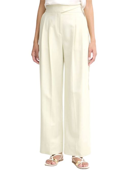 Pantaloni misto lino Boss Orange | Pantaloni | 50556552118