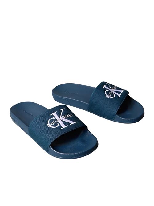 Ciabatte con logo Calvin Klein Jeans | Scarpe | YM0YM01393BAI