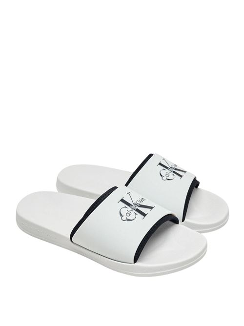 Ciabatte con logo Calvin Klein | Scarpe | HM0HM02229YBR