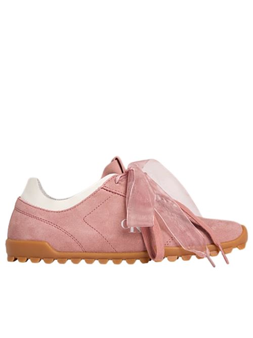 Sneakers in camoscio e organza Calvin Klein | Scarpe | HW0HW03150VFA