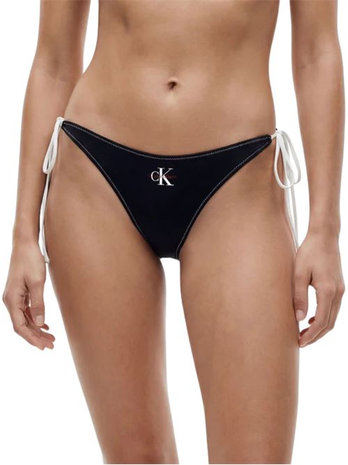Slip bikini con laccetti Calvin Klein | Costumi | LV00Q61215UB1