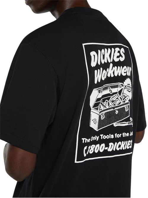 T-shirt over con stampa sul retro Dickies | DK0A8853BLK