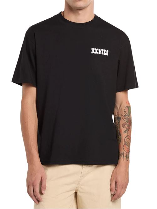 T-shirt Plain City stampa sul retro Dickies | DK0A88JIBLK