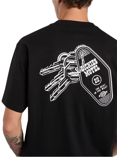 T-shirt Plain City stampa sul retro Dickies | DK0A88JIBLK