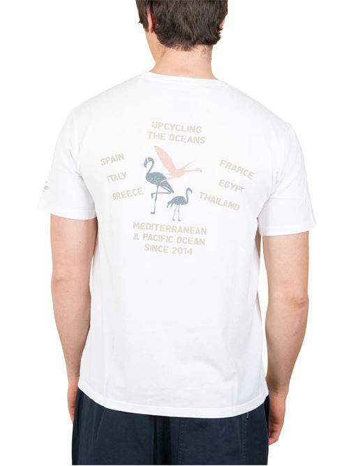 T-shirt Flam con stampa sul retro Ecoalf | FLAM000