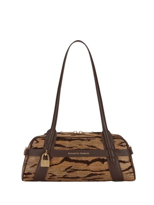 Borsa bauletto con stampa Elisabetta Franchi | Borse | BS11A62E2470