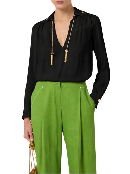 Camicia in georgette Elisabetta Franchi | Camicie | CA15962E2110