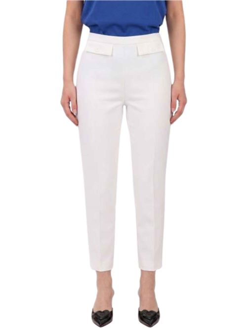 Pantalone in crêpe Elisabetta Franchi | Pantaloni | PA18562E2360