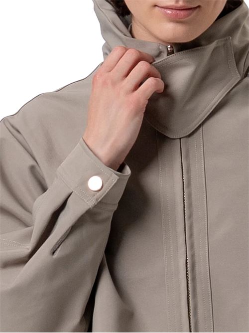 Giacca corta over con cappuccio Fracomina | C1007W68101208