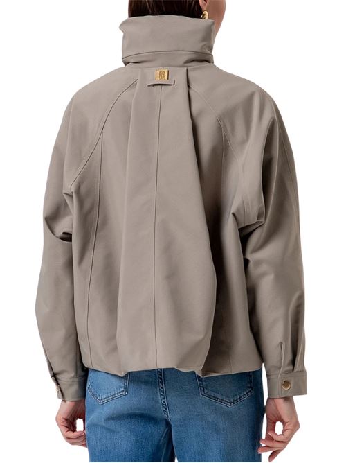 Giacca corta over con cappuccio Fracomina | C1007W68101208