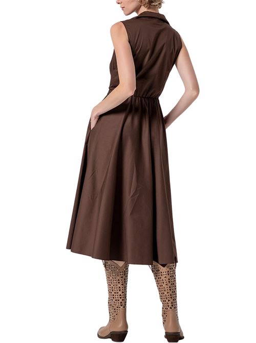 Abito midi gonna ampia Fracomina | D2010W40201091