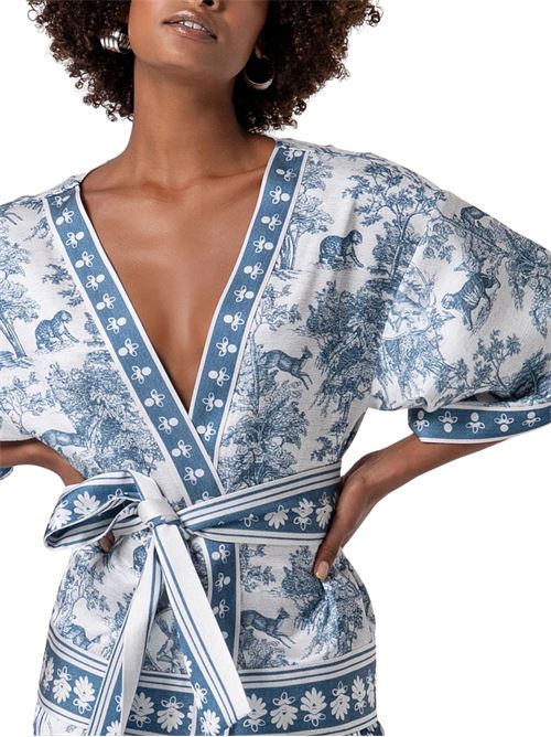 Giacca kimono fantasia Fracomina | J3008W459K5083