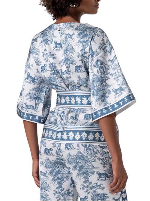 Giacca kimono fantasia Fracomina | J3008W459K5083