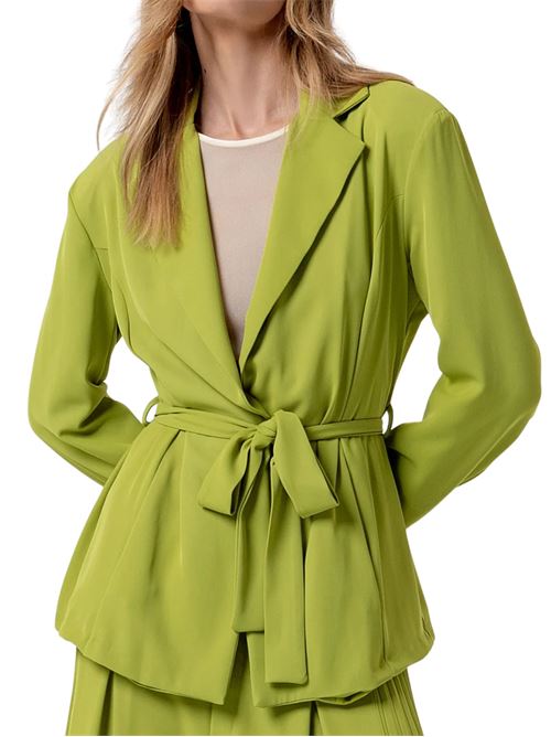 Giacca sartoriale con cintura Fracomina | J3010W43601813