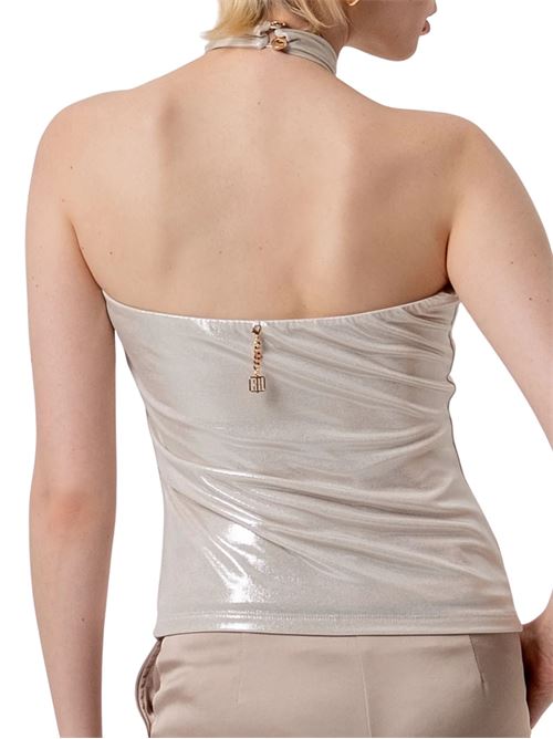 Blusa con applicazione gioiello Fracomina | T1004W798Y7150