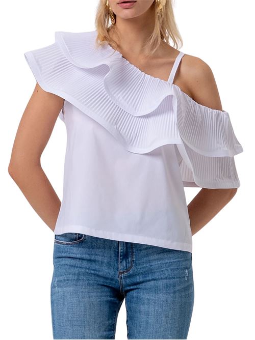 Top con volant Fracomina | T2004W697F9278