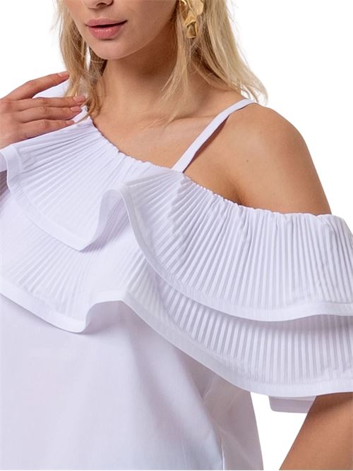 Top con volant Fracomina | T2004W697F9278