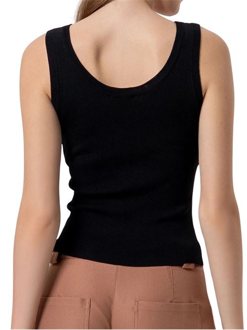 Canotta strass Fracomina | T4005K524R9053