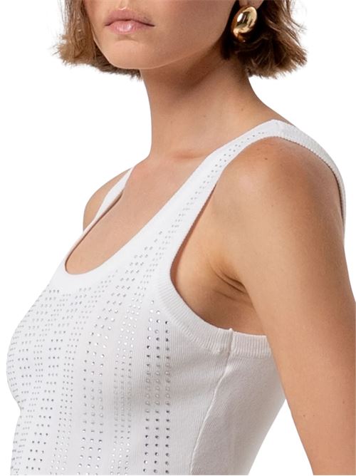 Canotta strass Fracomina | T4005K524R9108