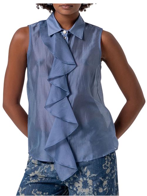 Camicia in tencel Fracomina | T6017W83401175