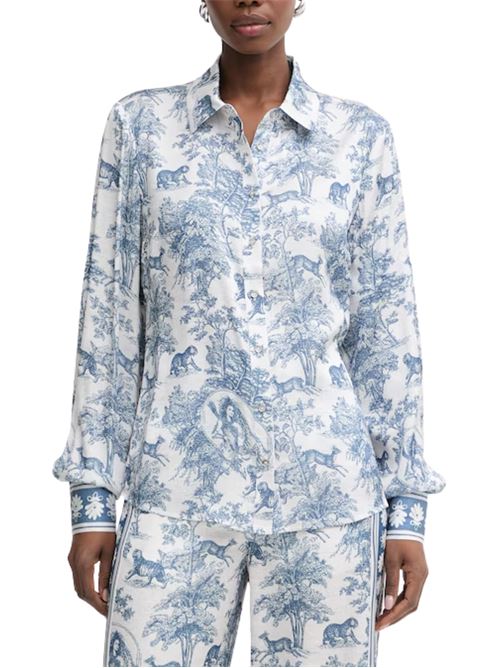 Camicia regular fit fantasia Fracomina | T6020W435K5083