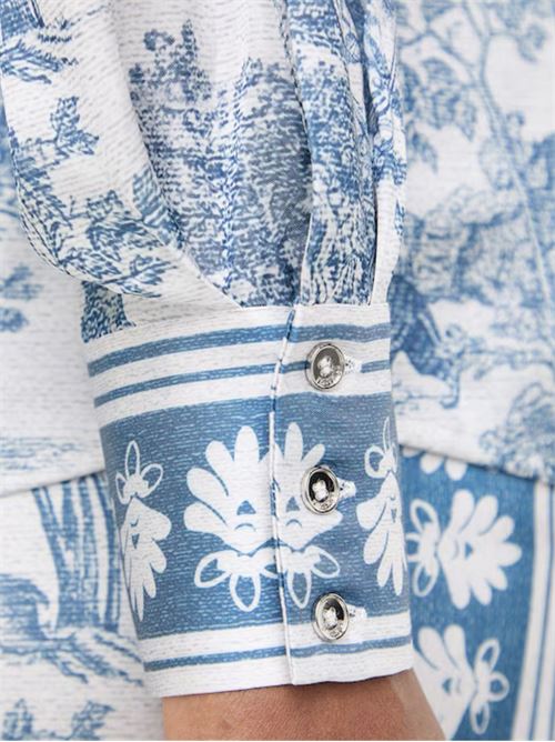 Camicia regular fit fantasia Fracomina | T6020W435K5083