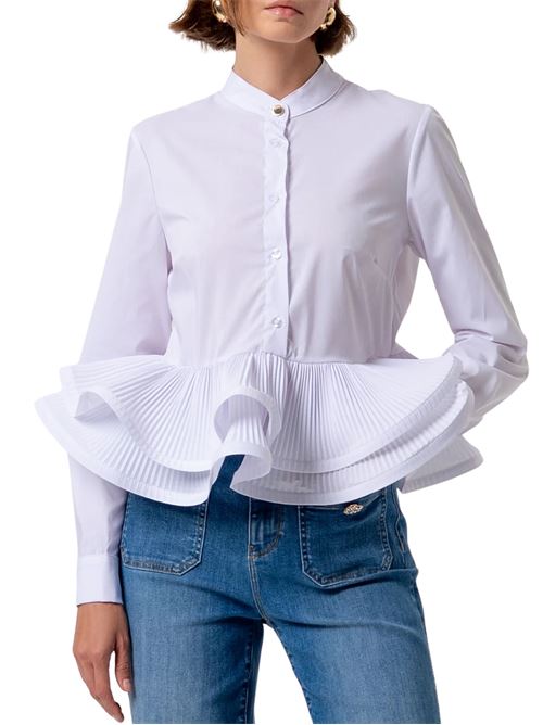 Camicia plissè Fracomina | T6038W697F9278