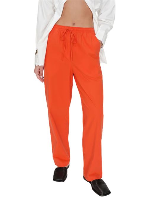 Pantaloni in cotone con coulisse Grace & Mila | Pantaloni | SS2613003SANG