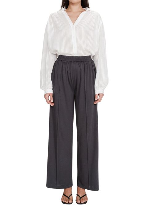 Pantaloni a gamba larga in modal Grace & Mila | Pantaloni | SS2613006GREY