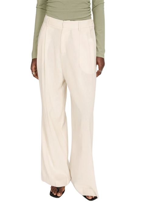 Pantaloni a gamba larga misto lino Grace & Mila | Pantaloni | SS2613012VAN