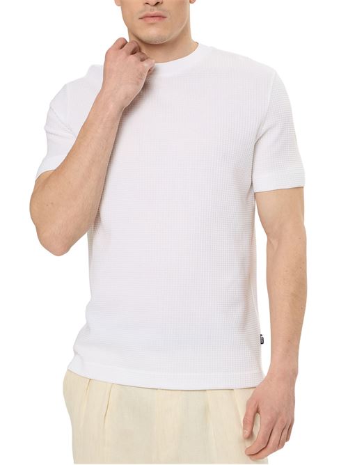 T-shirt in cotone strutturato Hugo Boss | T-shirt | 50559677100