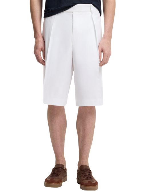 Pantaloni corti in cotone BOSS by Beckham Hugo Boss | Pantaloni | 50567651100