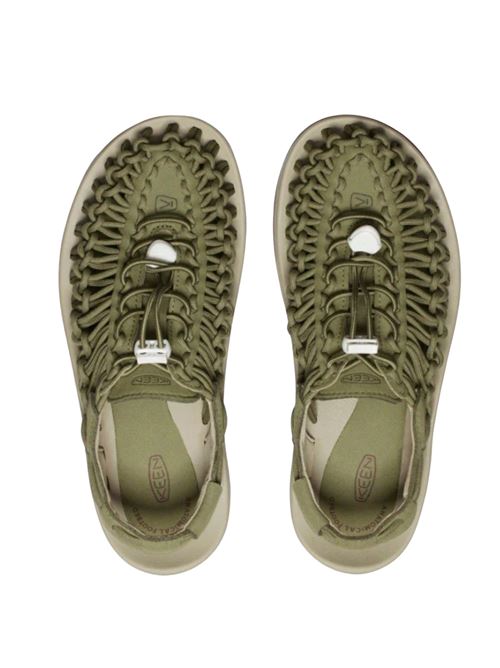 Sandalo tecnico con tomaia intrecciata Keen | 1028869OLIVE