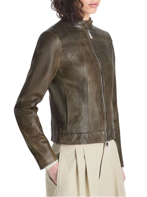 Giacca biker in pelle Peuterey | ADELIALEVEG471