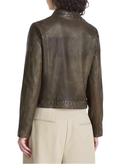Giacca biker in pelle Peuterey | ADELIALEVEG471