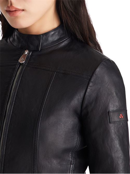Giacca biker in pelle Peuterey | ADELIALEVEGNER
