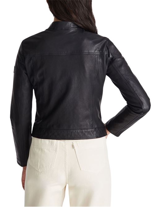 Giacca biker in pelle Peuterey | ADELIALEVEGNER