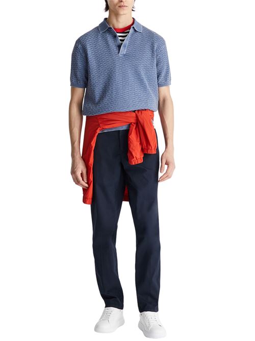 Polo in maglia con lavorazione geometrica Peuterey | KEIRIN02258