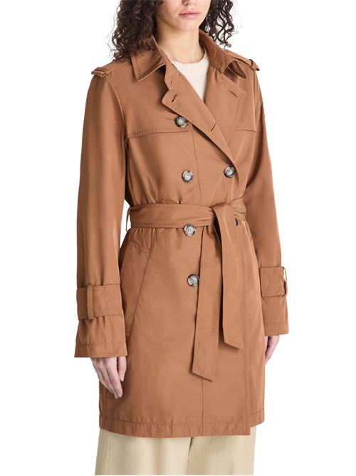 Trench doppiopetto in taffetà Peuterey | KNUDETJT01466