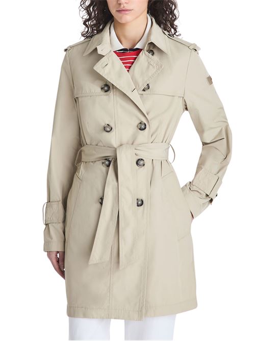 Trench doppiopetto in taffetà Peuterey | KNUDETJT01794